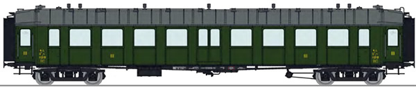 REE Modeles VB-280 - French AL Railroad Passenger Car OCEM RA  C 9yfi 11219, Era II